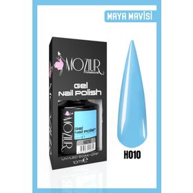 Mozıur Uv Led H010 Mavi Kalıcı 10 ml Oje