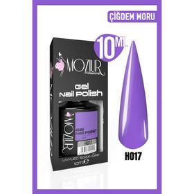 Mozıur Uv Led H017 Mor Kalıcı 10 ml Oje