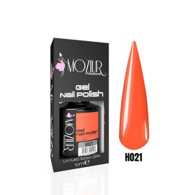 Mozıur Uv Led H021 Canlı Turuncu Kalıcı 10 ml Oje