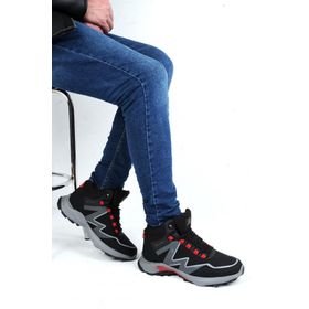 MP 212-2184MR Siyah-Kırmızı Erkek Trekking Bot