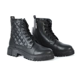 MP 222-2736ZN Siyah Düz Kadın Bot