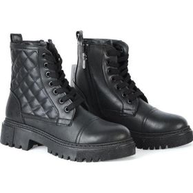 MP 222-2736ZN Siyah Düz Kadın Bot