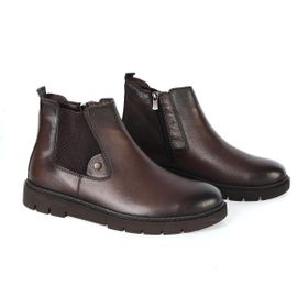 MP 222-4864MR Kışlık Hakiki Deri Erkek Bot