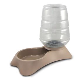 Mp Bergamo 11000 ml Kahverengi Kedi ve Köpekler için Hazneli Mama Kabı