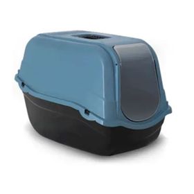 Mp Bergamo Romeo Eco Kapalı Karbon Filtreli 57x39x41 cm Mavi Kedi Tuvaleti