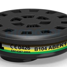 MPL Maske MPL B104 ABEK1 Organik-İnorganik Gaz ve Amonyak Maske Filtresi