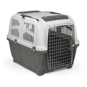 MPS 92x63x70 cm Skudo Plastik Tekerleksiz Köpek Taşıma Kafesi