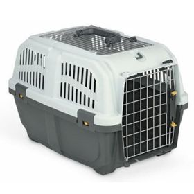 MPS Skudo 2 Üstü Metal Açılır 55x36x35 cm Kedi Köpek Taşıma Çantası