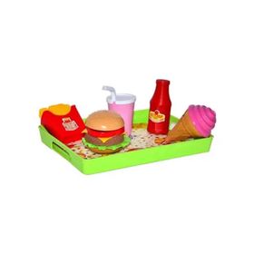 Mr.Chef Hamburger ve Tatlı Tepsisi
