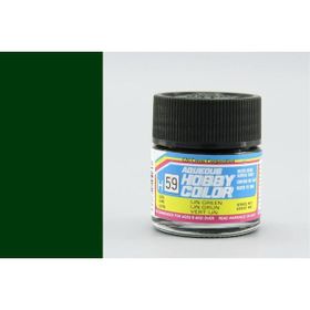 Mr. Hobby H059 Gunze 10 ml Chrome Green Aqueous Serisi Maket Boyası