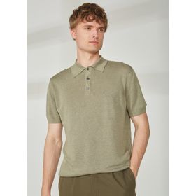Mr. Mood Mr Compaorta Polo Yaka Haki Erkek T-shirt