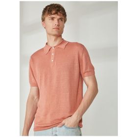 Mr. Mood Mr Compaorta Polo Yaka Pudra Erkek T-shirt
