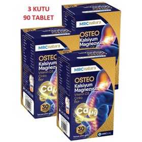 MRC Natura Osteo Kalsium Magnezyum 3x30 Tablet
