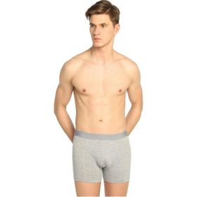 MrtNlu 0114 XL 3 Adet Tutku Likralı Erkek Gri Boxer
