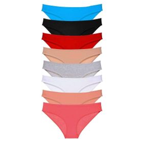 MrtNlu 2 L 8 Adet Süper Eko Set Likralı Kadın Slip Külot Set