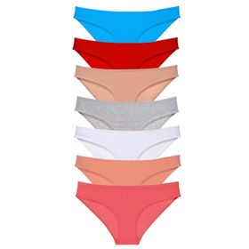 MrtNlu 5 L 7 Adet Süper Eko Set Likralı Kadın Slip Külot Set