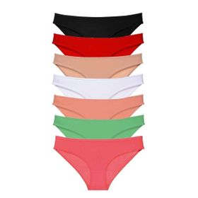 MrtNlu 5 L 7 Adet Süper Eko Set Likralı Kadın Slip Külot Set