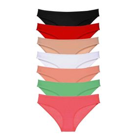 MrtNlu 5 L 7 Adet Süper Eko Set Likralı Kadın Slip Külot Set