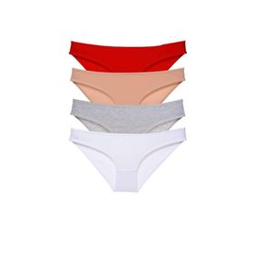 MrtNlu 531 XL 4 Adet Süper Eko Set Likralı Kadın Slip Külot