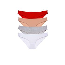 MrtNlu 531 XL 4 Adet Süper Eko Set Likralı Kadın Slip Külot