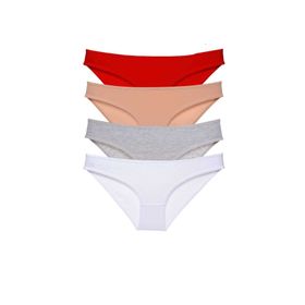 MrtNlu 531 XL 4 Adet Süper Eko Set Likralı Kadın Slip Külot