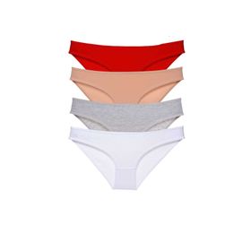 MrtNlu 531 XL 4 Adet Süper Eko Set Likralı Kadın Slip Külot