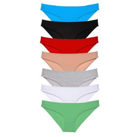 MrtNlu 7 Adet 2 M Süper Eko Set Likralı Kadın Slip Külot Set