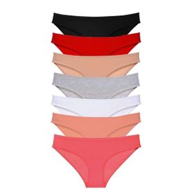 MrtNlu 7 Adet 2 M Süper Eko Set Likralı Kadın Slip Külot Set