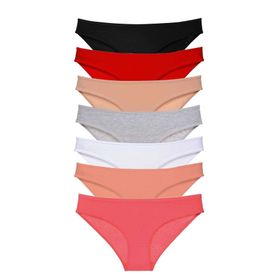MrtNlu 7 Adet 2 M Süper Eko Set Likralı Kadın Slip Külot Set