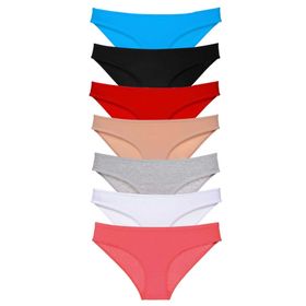 MrtNlu 7 Adet 3 L Süper Eko Set Likralı Kadın Slip Külot Set