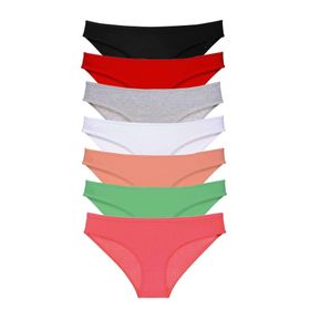 MrtNlu 7 Adet 6 M Süper Eko Set Likralı Kadın Slip Külot Set