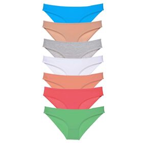 MrtNlu 7 Adet 6 M Süper Eko Set Likralı Kadın Slip Külot Set