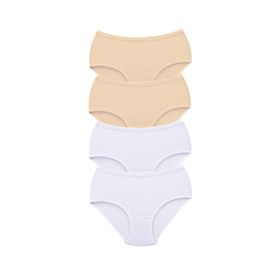 MrtNlu S9 XL 4 Adet Tutku Kadın Yüksek Bel Bato Kalın Lastik Külot