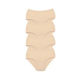 MrtNlu Ten 3XL 4 Adet Tutku Kadın Yüksek Bel Bato Kalın Lastik Külot