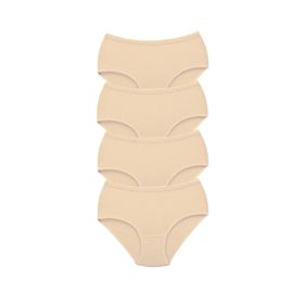 MrtNlu Ten 3XL 4 Adet Tutku Kadın Yüksek Bel Bato Kalın Lastik Külot