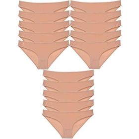 MrtNlu Ten M 15 Adet Süper Eko Set Likralı Kadın Slip Külot