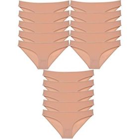 MrtNlu Ten M 15 Adet Süper Eko Set Likralı Kadın Slip Külot