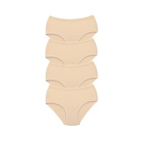 MrtNlu Ten XL 4 Adet Tutku Kadın Yüksek Bel Bato Kalın Lastik Külot