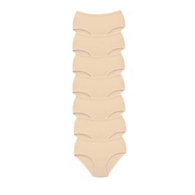 MrtNlu Tutku Ten 2XL 7 Adet Kadın Yüksek Bel Bato Kalın Lastik Külot