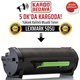 MS510-505U-50F5U00 Siyah Lexmark Muadil Toner