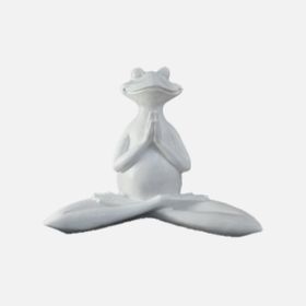 Msa Polyester Yogacı Kurbağa Obje