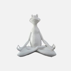 Msa Polyester Yogacı Kurbağa Obje