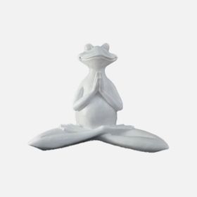 Msa Polyester Yogacı Kurbağa Obje