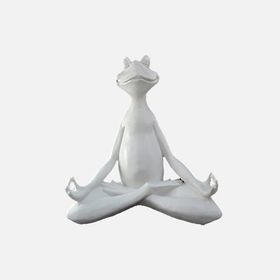 Msa Polyester Yogacı Kurbağa Obje