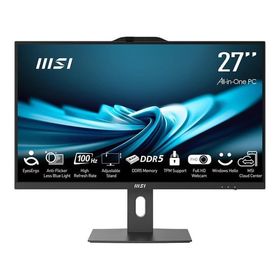 MSI 14M-841XEU Pro AP272P 27 FHD 16:9 1920x1080 i3-14100 8GB DDR5 RAM 256GB SSD FreeDOS Siyah All-in-One PC