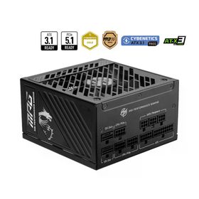 MSI A850GS MPG 850W 80+ Gold 13.5 cm Fan Güç Kaynağı