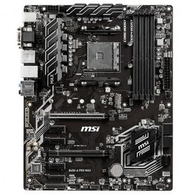 MSI B450-A PRO MAX AM4 DDR4 3466(OC) VGA DVI HDMI M.2 USB3.1 ATX Anakart