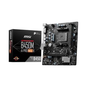 MSI B450M-A Pro Max II AMD AM4 DDR4 Micro ATX Anakart