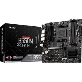 MSI B550M PRO-VDH AMD AM4 DDR4 Micro ATX Anakart