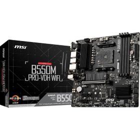 MSI B550M PRO-VDH AMD AM4 DDR4 Micro ATX Anakart